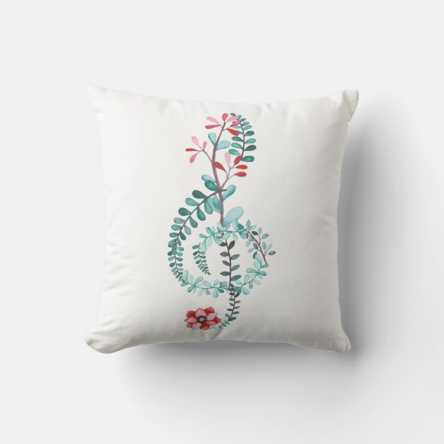 Almofada Orquestra de Bandas de presentes de música com lim (Frente)