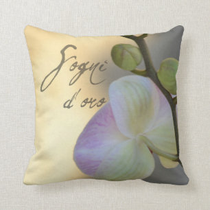 Almofada Orquídea de Sogni D'oro (sonhos doces)