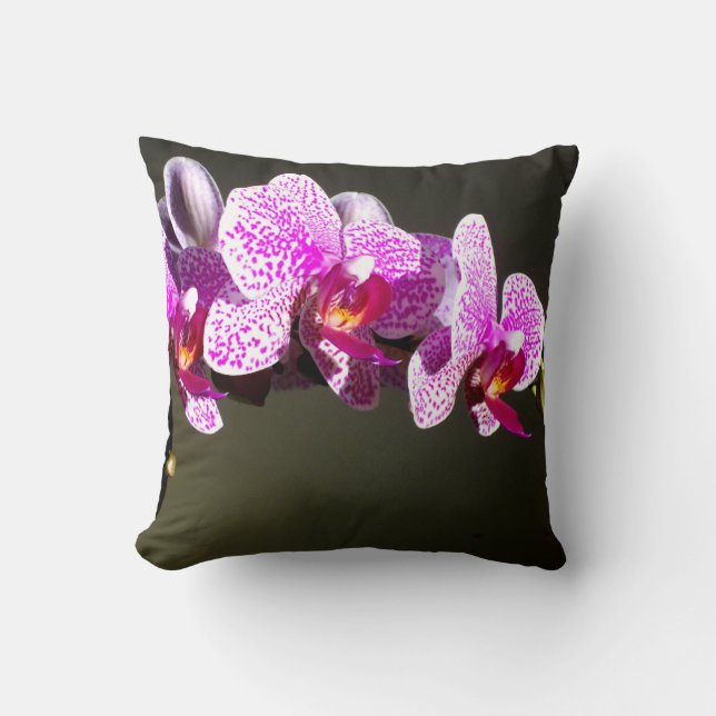 Almofada Orquídea Rosa (Frente)