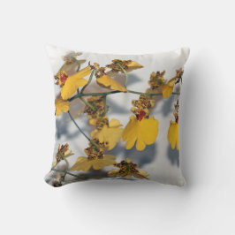 Almofada Orquídeas Amarelas Dançantes