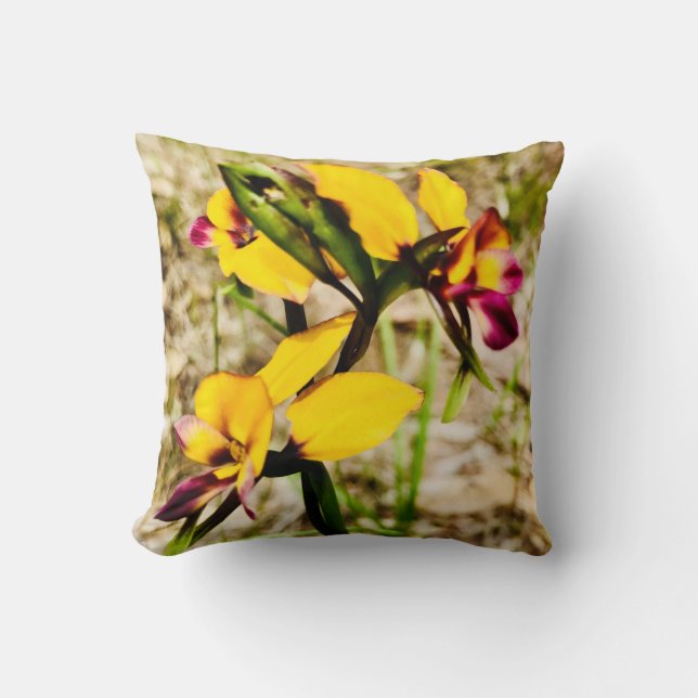 Almofada Orquídeas-burro (Frente)