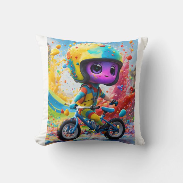 Almofada Os aspectos criativos e artísticos do decoro do tr (Frente)