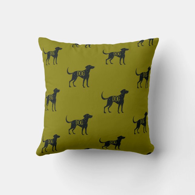 Almofada Os cães são os melhores (Verso)