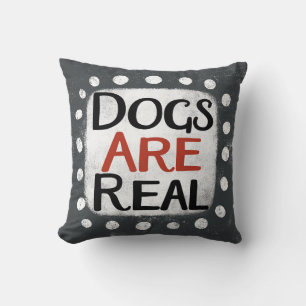 Almofada Os Cães São Travesseiros decorativos Reais