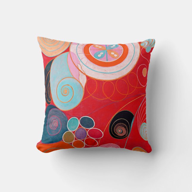 Almofada Os Dez Maiores, Grupo IV, N.º 4 (Vermelho) (Frente)