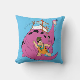 Almofada Os Flintstones Fred Deslizando A Cauda