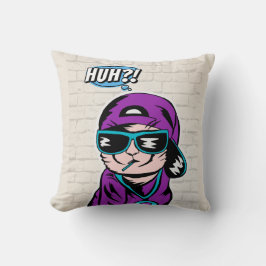 Almofada os gatos estão interrogando