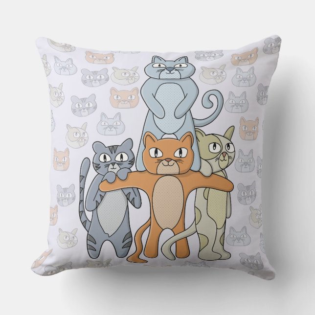 Almofada Os Gatos Incríveis (Frente)