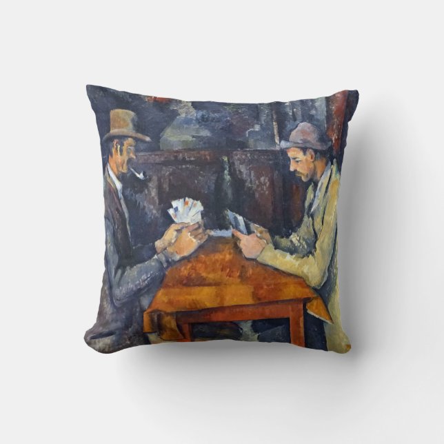 Almofada Os Jogadores de Cartas, Cezanne (Frente)