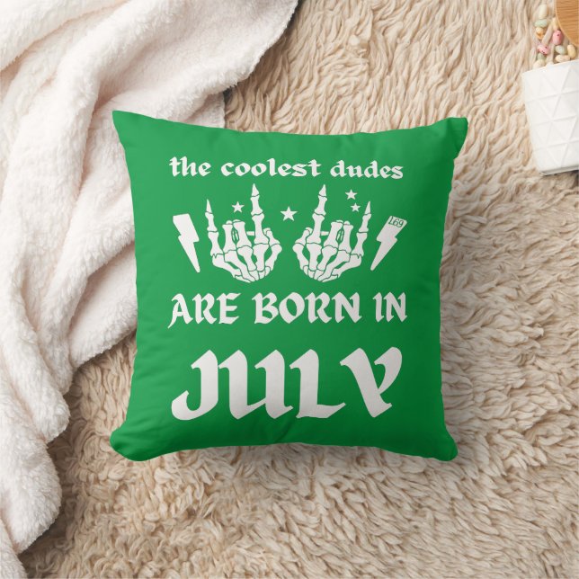 ALMOFADA OS MAIS LEGAIS SÃO NASCER DE JULHO (Cobertor)