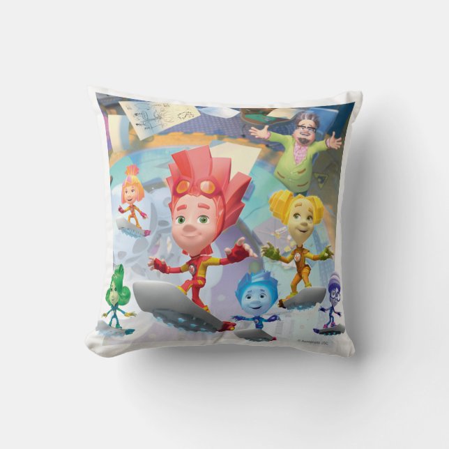 Almofada Os miúdos de Fixies | Fixie (Frente)