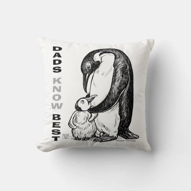 Almofada Os pais conhecem melhor (Frente)