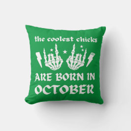 Almofada OS PINTINHOS MAIS LEGAIS SÃO NASCER NO aniversário