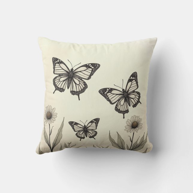 Almofada Os Travesseiros da borboleta (Verso)