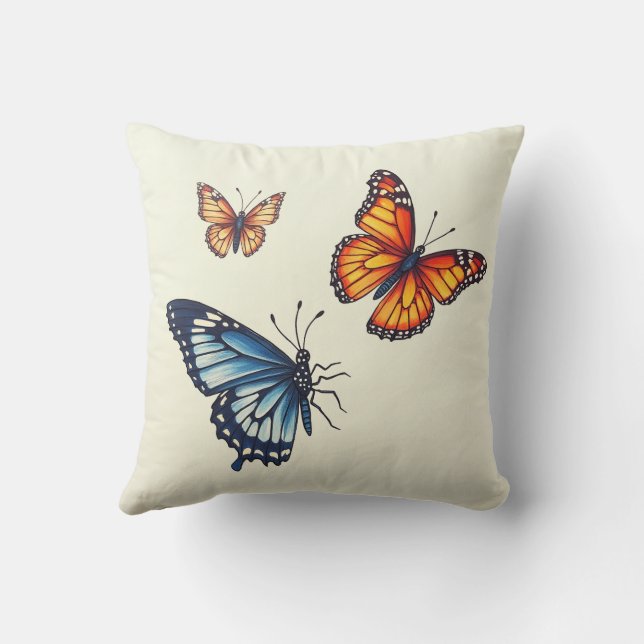 Almofada Os Travesseiros da borboleta (Verso)