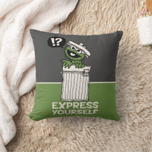 Almofada Oscar, o Grouch Expresse-se