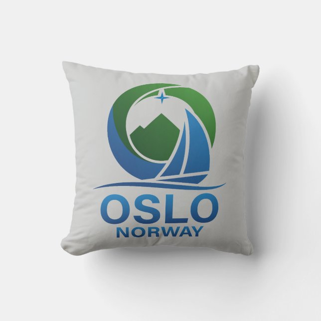 Almofada Oslo Noruega Europa (Frente)