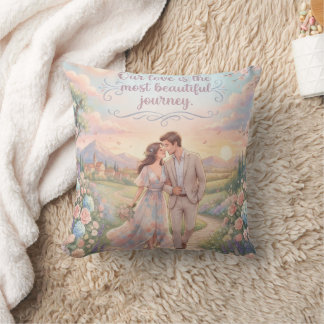 Almofada Our Future Beautiful Journey Throw Pillow | Romant