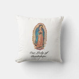 Almofada Our Lady of Guadalupe Miraculous Tilma Fine Art