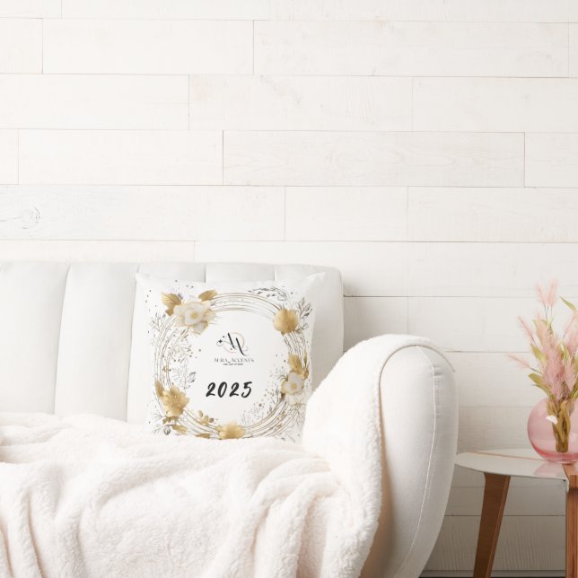 Almofada Ouro brilho 2025 Travesseiro: um toque bonito do a (Sofá)