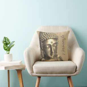 Almofada Ouro Buddha Namaste