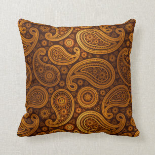 Almofada Ouro de luxe de Paisley