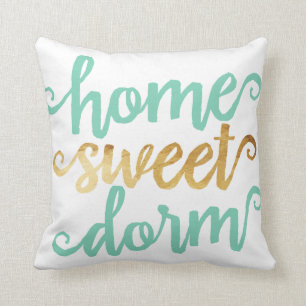 Almofada Ouro doce Home Chevron do dormitório