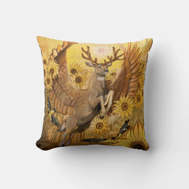 Almofada Ouro Feilds Mule Deer (Frente)