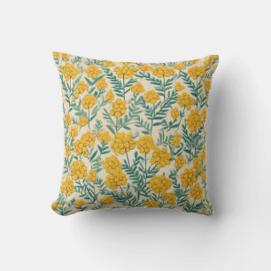 Almofada Ouro Meadow: Sangue de Tansy Cheio