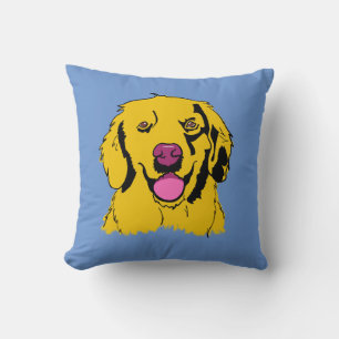 Almofada Ouro Retriever Art