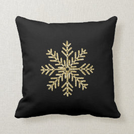 Almofada Ouro Snowflake