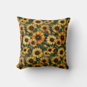 Almofada Ouro Sunflower Bliss