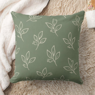 Almofada Outdoor Garden Cushion | Sage Green Patio Pillow