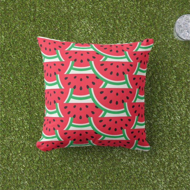 Almofada Outdoor Watermelon Throw Pillow (Grama)