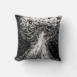 Almofada Outubro de 2018 Dia 8 - Árvore Estrelada