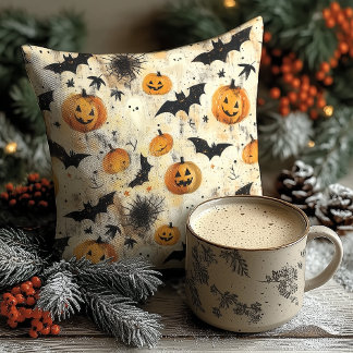 Almofada Oversized Halloween Baby Personalized Pillow