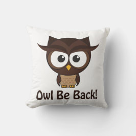 Almofada Owl Be Back