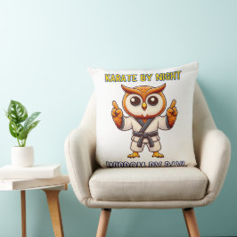 Almofada Owl Karate Esporte Artes Marciais