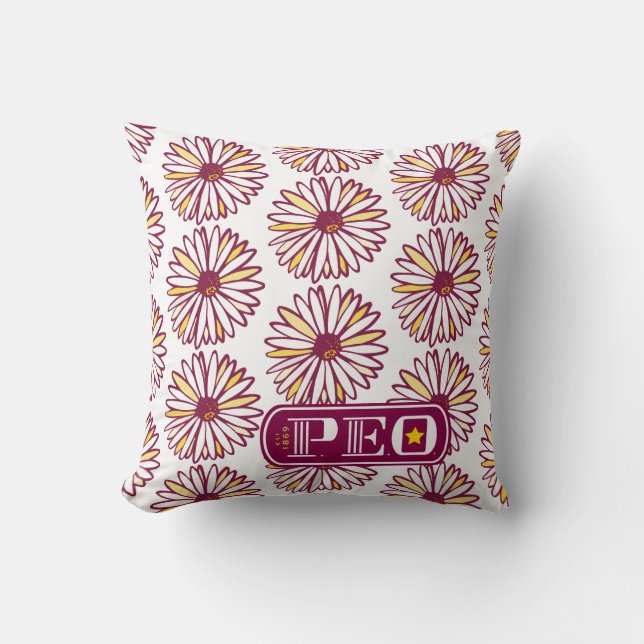 Almofada P.E.O. logotipo (Frente)