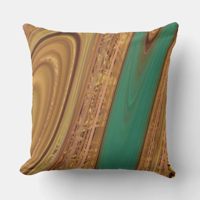 Almofada padrão abstrato. (Frente)