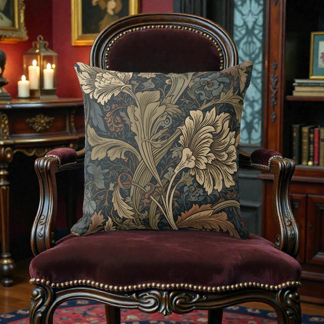 Almofada Padrão Acanthus de William Morris (Criador carregado)