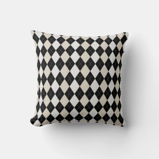 Almofada Padrão ARGYLE de Ouros BROWN de Black & BIRCH