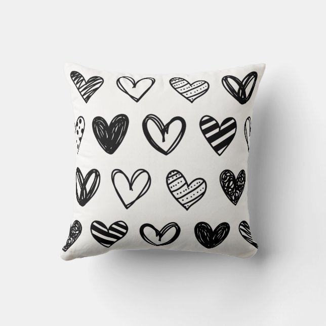 Almofada Padrão cardíaco (Verso)