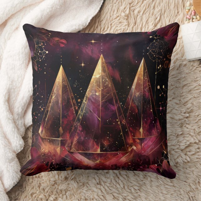 Almofada Padrão Celestial Místico de Ámexita Witchy (Cobertor)
