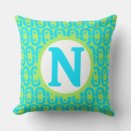 Almofada padrão colorido moderno