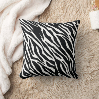Almofada Padrão contínuo de listras de zebra animal design
