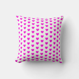 Almofada Padrão Coração Adorável