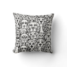 Padrão da cabeça do cão