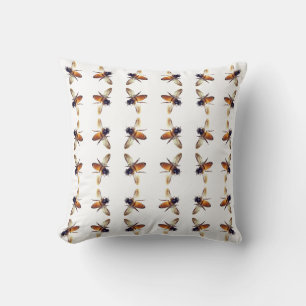 Almofada Padrão de abelha de mel