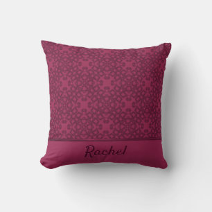 Almofada Padrão de amora personalizado